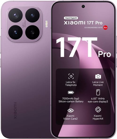 Xiaomi 17T Pro สเปค