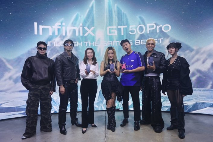 Infinix (ข่าวประชาสัมพันธ์) : Infinix เปิดตัว “Infinix GT 50 Pro” ปลดปล่อยพลัง Gaming Beast ยกระดับประสบการณ์เกมมิ่งสมาร์ทโฟนสู่มิติใหม่