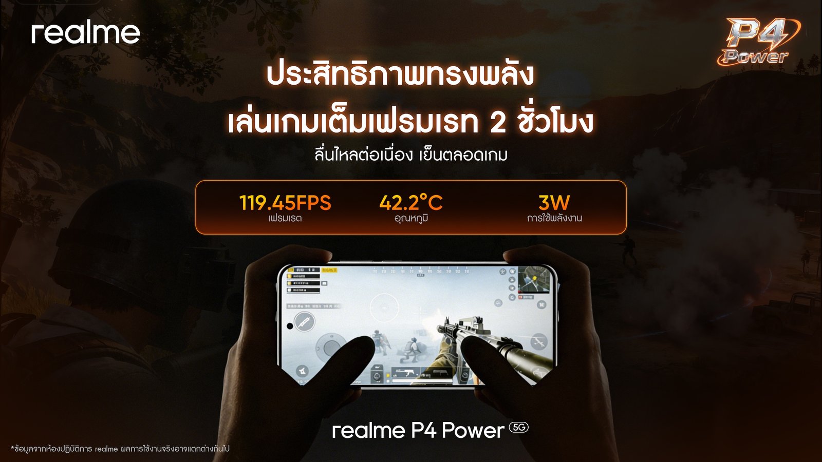 (ข่าวประชาสัมพันธ์)“A New Era of Power” realme P4 Series 5G ร่วมเป็น Official TH Partner ของ APL 2026 ตอกย้ำประสบการณ์ Non-stop Smooth Gaming