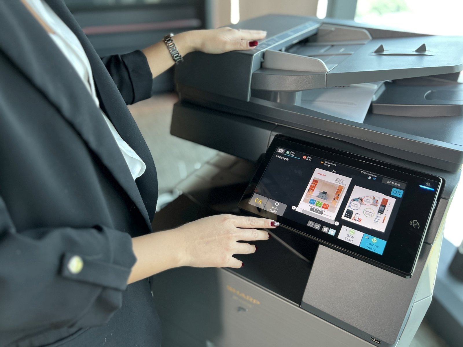 SHARP เปิดตัวเครื่องถ่ายเอกสารมัลติฟังก์ชั่นสี A3 รุ่นใหม่ BP-71C, BP-61C และ BP-51C