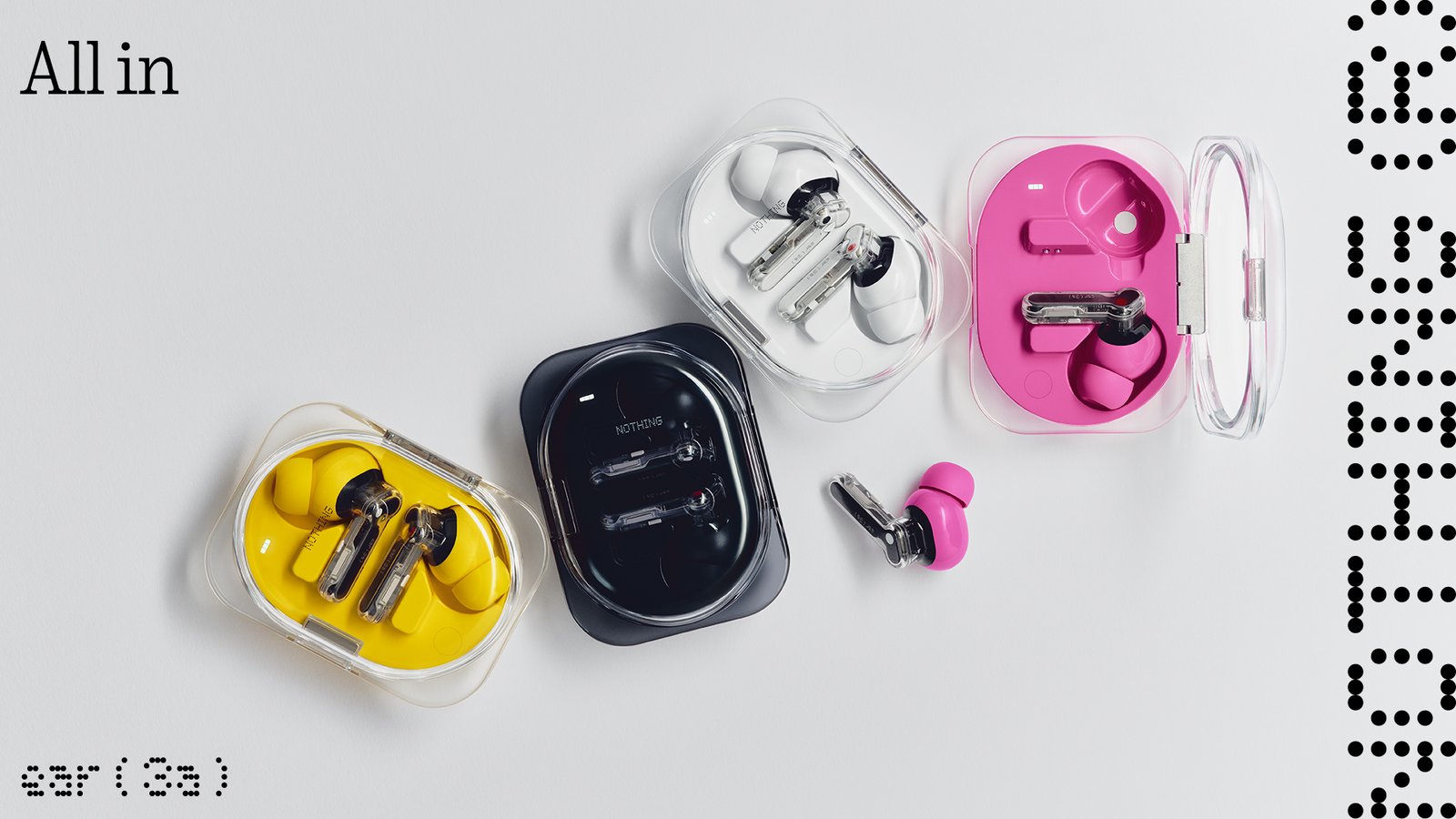 Nothing เปิดตัว Ear (3a) พร้อม Audio Snapshot และตัวเลือกใหม่ 4 สี