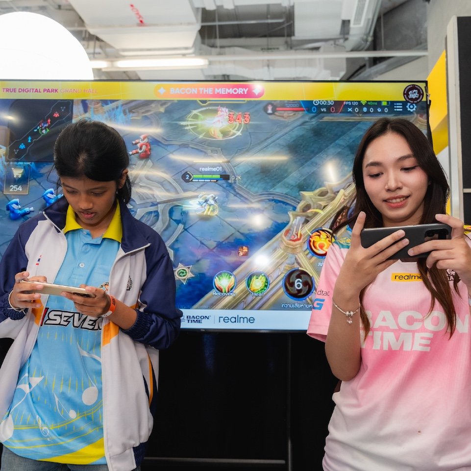 realme พา 16 Series 5G ร่วมงาน BACONTIME THE MEMORY เปิดให้แฟนเกมทดลองเล่นจริง