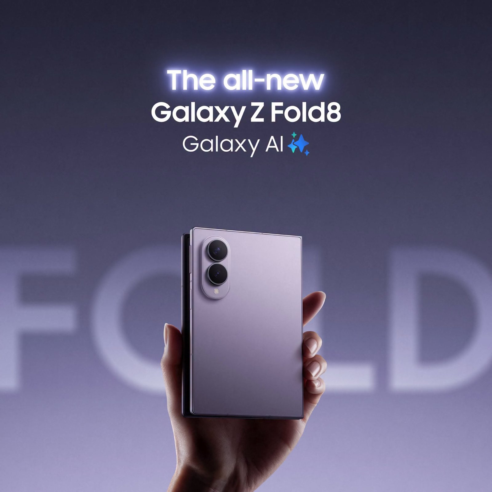 Samsung เปิดตัว The all-new Galaxy Z Fold8 จอพับไซซ์ใหม่ น้ำหนัก 201 กรัม