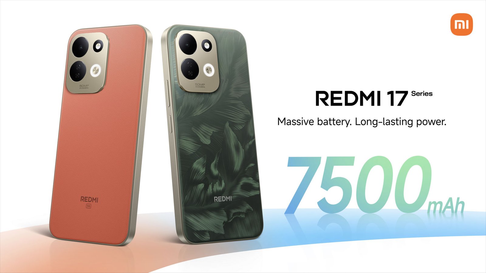 REDMI 17 Series เปิดตัวในไทย แบต 7,500mAh จอ 6.9 นิ้ว ราคาเริ่ม 6,999 บาท