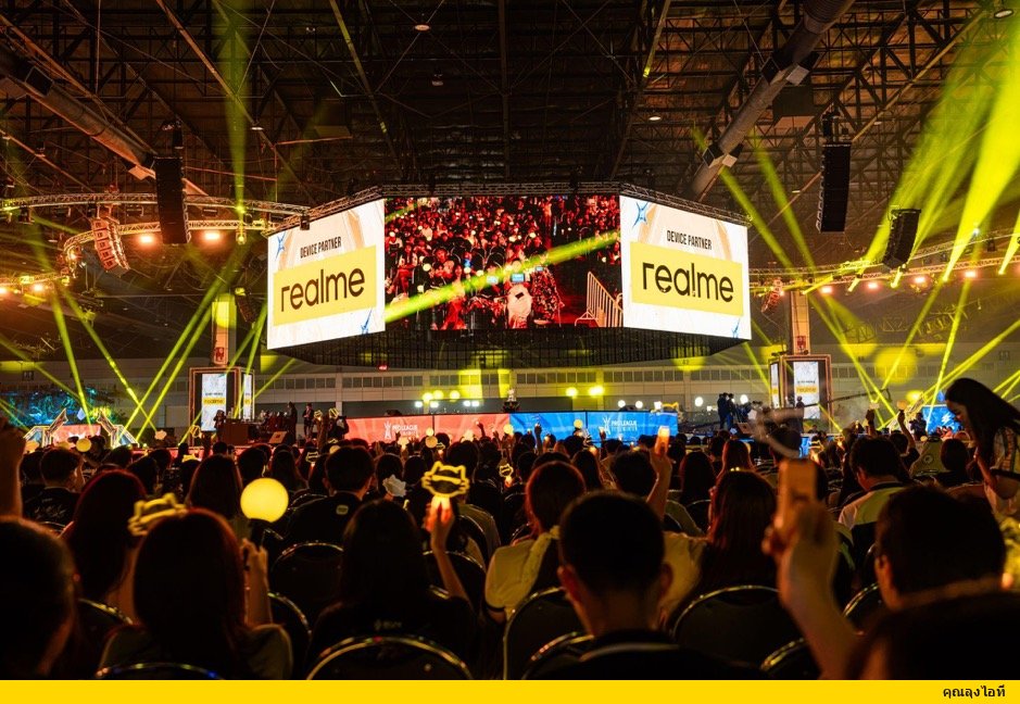 realme ในงาน RoV Pro League 2026 Winter