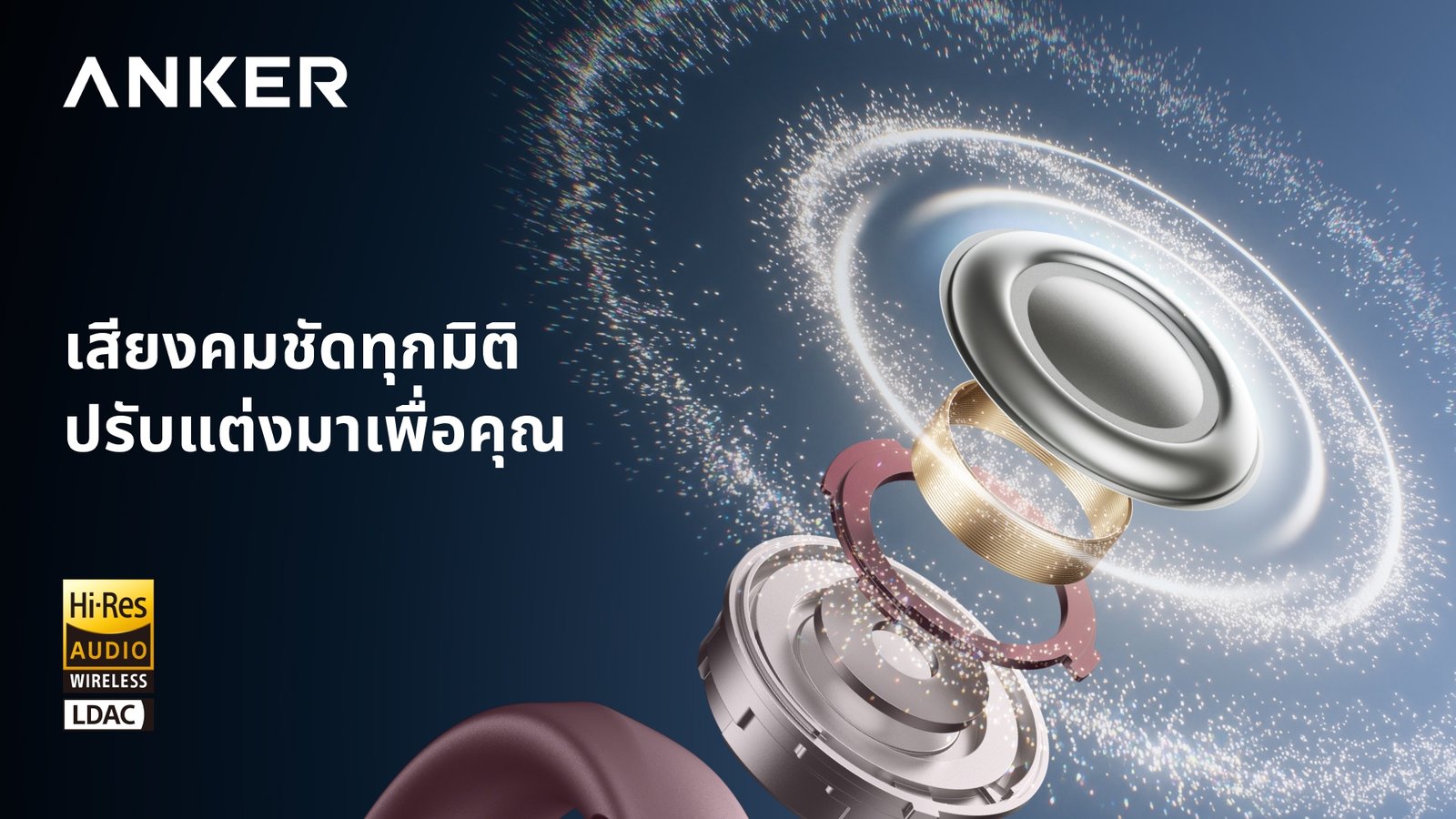 Anker soundcore เปิดตัว AeroClip 2 หูฟัง Open-Ear Clip-On รุ่นแฟลกชิป พร้อมพรีเซนเตอร์ “ซี ทวินันท์”